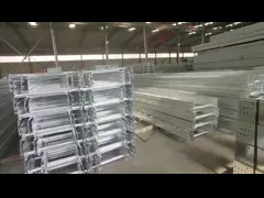 Пефорированный поднос электрического провода подноса кабеля для заводов производства электроэнергии video