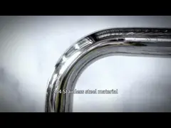 Изготовитель с кронштейнами Semi перевозит бампер на грузовиках предохранителя оленей передний для Kenworth T660 международного Prostar 2008-2022 video