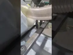 Ζαρωμένη μηχανή επιστρώματος υφάσματος σωλήνων μη υφανθείσα