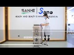 удаление волос лазера диода прибора 808 машины входного сигнала 1200W самое горячее для SPA video