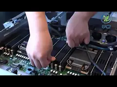 Server ThinkSystem SR630 7X02A0FANA 2.10GHz di Lenovo GPU dell'argento 4208 di Intel Xeon