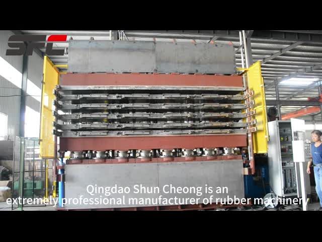 Hydraulic Plate Vulcanizing Press Machine for Tyre Tread Retreading Repairing