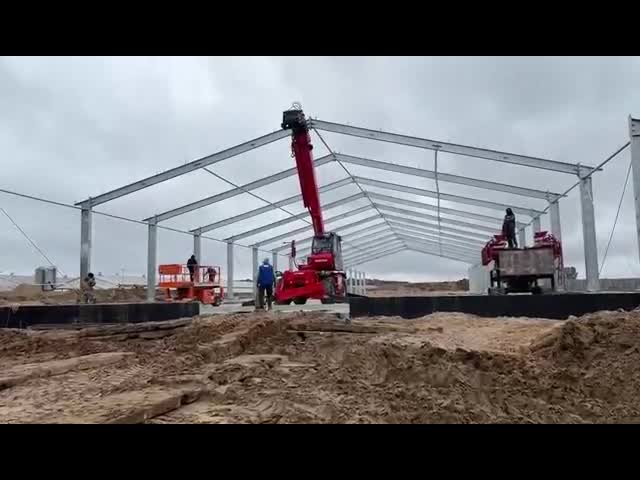 Q235Z 鉄鋼 鉄鋼構造 設置用 太陽光発電システム 鉄鋼構造 プリファブリック 建築物