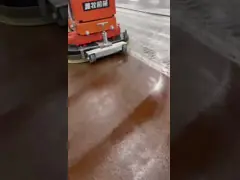 Машина свободного от конкретного пола пыли полируя с мотором 9KW и уровнем шума ≤70dB video