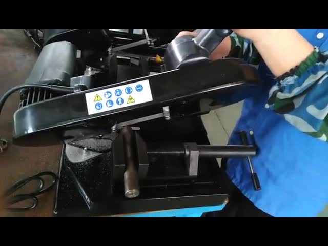 Horizontal Melal Processing Electric Metal Cutting Bandsaw 220v