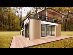 Звукоизоляционный садовый префабрикатовый студия легкого калибра стальной конструкции туалет мойка садовый студия video