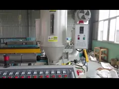 Εύκαμπτη πλαστική HDPE γραμμή εξώθησης σωλήνων καθαρού αέρα διπλοτειχισμένη ζαρωμένη/κατασκευή της μηχανής/του εξοπλισμού