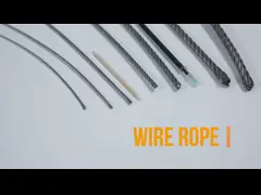 Привяжите веревочку стального провода 19mm гальванизировал для усовика дороги барьера шоссе video