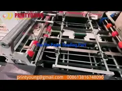 Машина ZKT-890 1200mm полного окна конверта сервопривода умного автоматического латая video