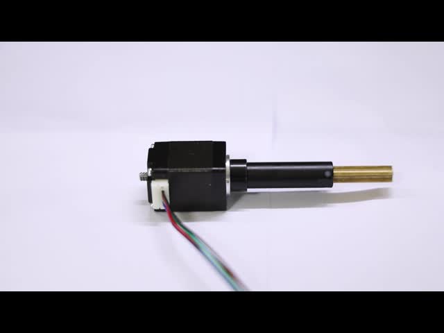 Высококачественный Casun 0,24A Каптивный шаговый двигатель NEMA 8 Линейный двигатель привода 0,5 кг шаговый двигатель для медицинского устройства видео