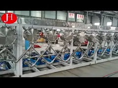 Автоматическое обрабатывающее оборудование молока машины HydroCyclone воды крахмала пшеницы video