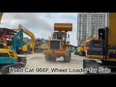 تجهیزات ساخت و ساز لودر هیدرولیک کاترپیلار 966F کارکرده