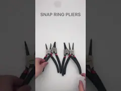 Сверхмощные внешние прямые плоскогубцы Circlip внутри изогнутой челюсти для перевозчика кольца video