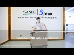 Профессиональный вертикальный q переключил лазер yag nd извлекает машину удаления татуировки лазера пикосекунды удаления Chloasma пятен video