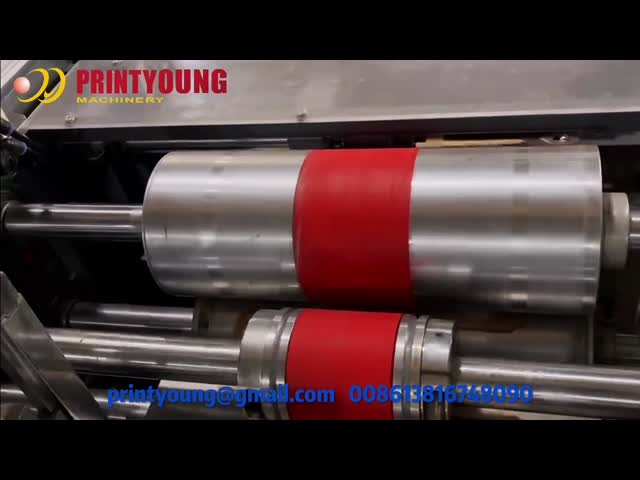 Ручка бумажной хозяйственной сумки плоская делая машину 380V 6000 Pairs/H видео