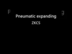 6 когтей Пневматическая короткая трубка расширительная машина для ботинок, конечных крышек, коротких труб video