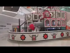 Оборудование спортивной площадки привлекательных изготовленных на заказ детей крытое со скольжением бассейна шарика волшебным video