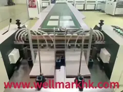 Автоматическая питаясь бумажная клея машина video