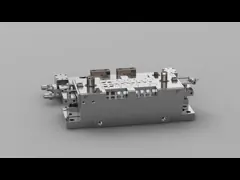 OEM / ODM ： Precision Injection Molding & Transparent Earphone Terminal (1*8) No.23570