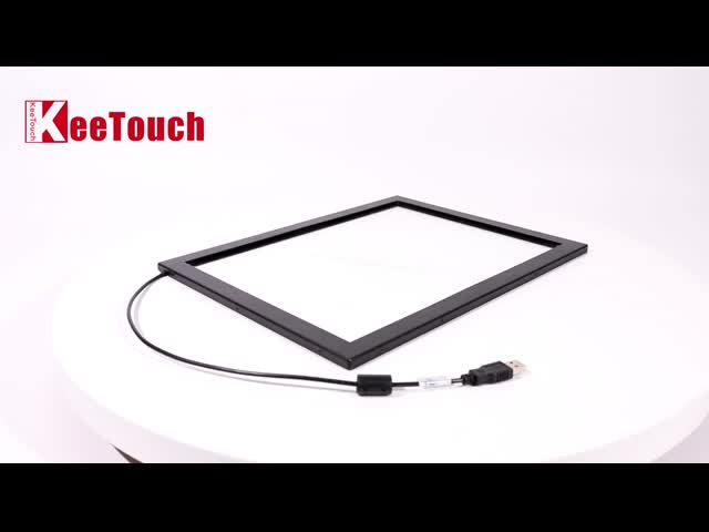 Waterproof Infrared Touch Screen Monitor Panel 17 Inch Multi Touch
