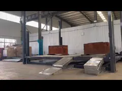 Подъем автостоянки 2 спорт столба с цельным пандусом алмазной стали низкопрофильного video