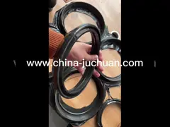 Машина прессформы сжатия вакуума резинового уплотнения 250 тонн гидравлическая для труб УПВК video