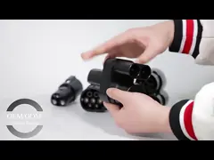 Тип 1 AC 250V к переходнику 32A 22KW заряжателя автомобиля зарядного кабеля Ev типа 2 video