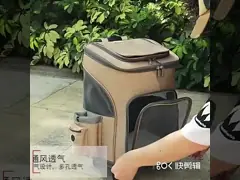 Сумки любимца перемещения моды вагонетка перемещения любимца на открытом воздухе водоустойчивой устойчивая video