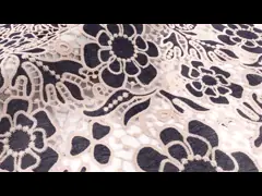 Lightweight Water Soluble Lace Polyester Embroidery Guipure Chemical Lace Trim Fabric