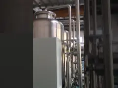 GMP CGMP Medical Water Purification Systems Hospital Distilled Water Making Machine video