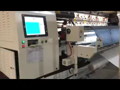 Máquina que acolcha de la aguja 1500RPM de la lanzadera multi no con el conductor de FUJI video