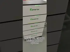 Sistema do armazenamento de energia de Benergy 25KWH para o sistema solar da casa