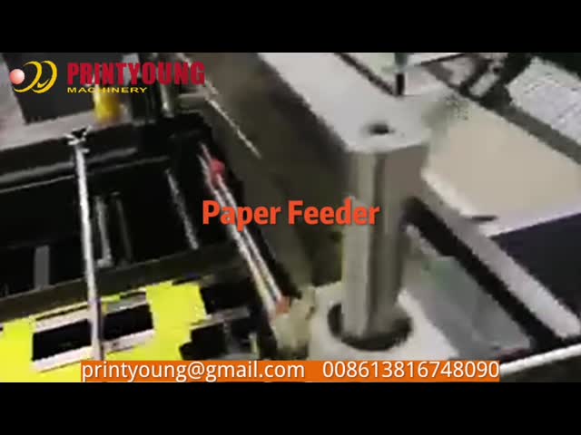 ZKT-1080B устанавливая бумажную наклеивая машину окна конверта машины латая видео