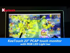 PCAP монитор экрана касания 23 дюймов с прокладками СИД гибкими для игры video
