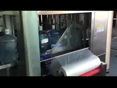 Автоматический PLC машина завалки воды 20 литров, машина 150BPH минеральной воды разливая по бутылкам video