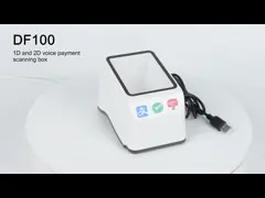 2D коробка платформы блока развертки обслуживания собственной личности читателя кода оплаты связала проволокой настольный блок развертки штрихкода video