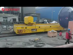 Annealing Furnace Using 30 Ton Platform Trolley Railway