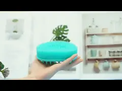 Мягкое качество еды скруббера тела щетки ливня силикона для младенца женщин людей video