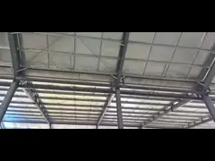 Мастерская по настройке стальных конструкций с оцинкованной рамой с большим протяжением video