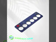 OEM Push Button Membrane Switch Graphic Overlay With UV Printing