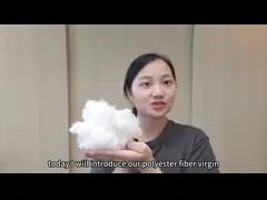 Polyester Staple Fiber BS5852 Spinning Flame Retardant Fiber For Textile Yarns And Fabrics