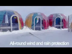 Waterproof UV Protection Clear Bubble Tents 4m2 - 24m2 Ventilation