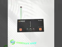 PET PC Material LED Membrane Switch With Frosted Glossy Matte Surface