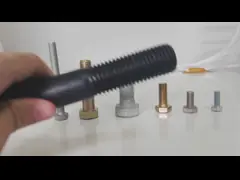 Болты с шестигранной головкой титана высокой точности ISO9001 продели нитку левые болты потока руки video