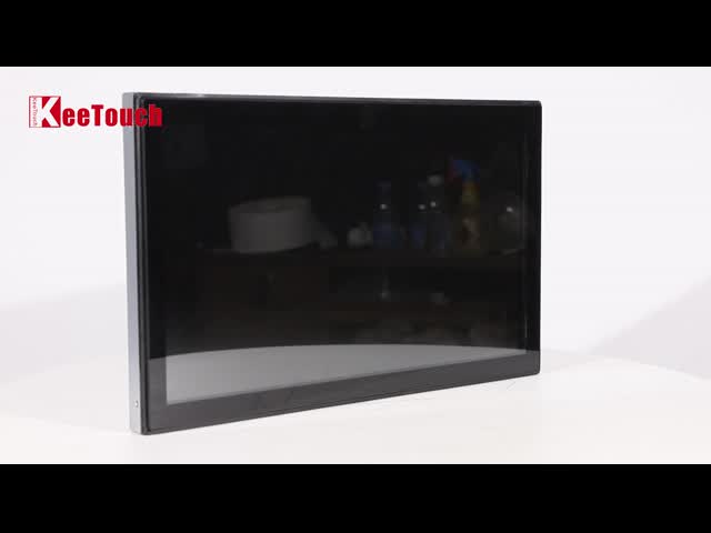 Pure Flat 1920x1080 PCAP Touch Monitor 15.6 Inch IP65 Surface Waterproof