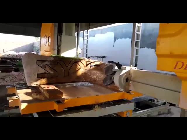 4 Axis CNC Diamond Wire Saw Machine for Processing Granite & Marble