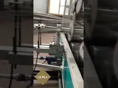 Hohe produktive faserverstärkte Lage-flacher Bewässerungs-Schlauch-Extruder PVCs, der Maschine herstellt