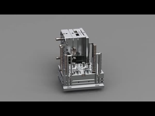 OEM / ODM: Многополосная инъекционная форма и прозрачный умный дверной звонок PIR HOLDER 1x4 No.23683 видео