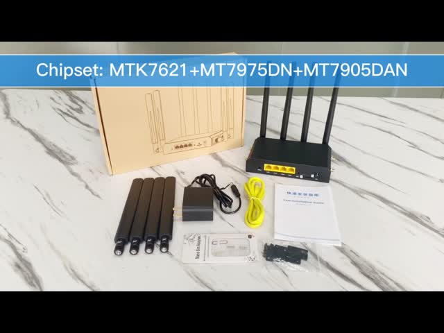 デュアル バンド二重Sim 5G Wifi 6のルーター ギガビット