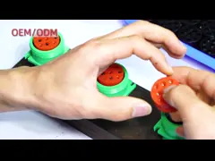 Голубых/монтажная схема для тележек, Ип68 9 кабель зеленого цвета изготовленная на заказ Пин Деуцч video